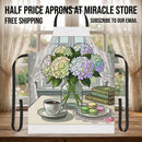 Hydrangea Tea Time Apron Printify