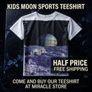 Kids Moon Landscape Sports Jersey Printify