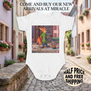 Fox Parent & Cub Baby Bodysuit - Cute Cartoon Woodland Family Infant Onesie Printify