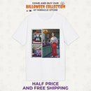 Vintage Comic-Style Barber Shop T-Shirt Printify