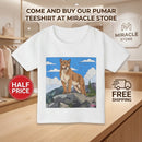 Toddler T‑Shirt — Brave Mountain Wolf Graphic Tee Printify