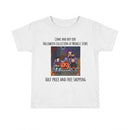 Infant Halloween Trick-or-Treat Tee — Cute Kids Pumpkin Costume Design Printify