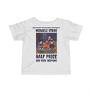 Infant Halloween Trick-or-Treat Tee — Cute Kids Pumpkin Costume Design Printify