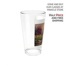 16oz Farmhouse Mixing Glass – Rustic Barn Landscape Pint Glass Printify
