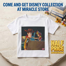 Cowboy Toy Scene Toddler T‑Shirt — Nostalgic Animated Characters Print Printify