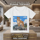 Toddler T‑Shirt — Brave Mountain Wolf Graphic Tee Printify