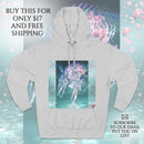 Anime Mermaid Girl Hoodie — Pastel Kawaii Aquatic Fantasy Sweatshirt Printify