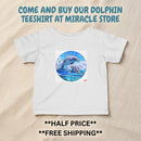 Infant Dolphin Tee — Playful Ocean Baby Shirt with Jumping Dolphins Printify
