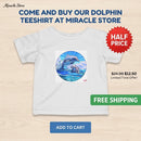 Infant Dolphin Tee — Playful Ocean Baby Shirt with Jumping Dolphins Printify