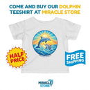 Infant Dolphin Tee — Playful Ocean Baby Shirt with Jumping Dolphins Printify