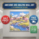 Alpine Spring Canvas Printify
