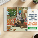 PU Leather Mouse Mat Printify