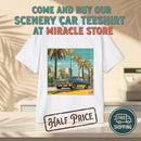 Classic Lowrider Tee — Vintage Palm Beach Sunset Car Graphic Shirt Printify