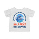 Infant Dolphin Tee — Playful Ocean Baby Shirt with Jumping Dolphins Printify