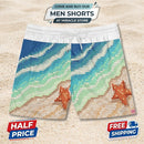 Men's Mid-Length Swim Shorts (AOP) Printify