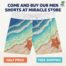 Men's Mid-Length Swim Shorts (AOP) Printify