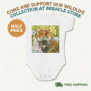 Hamster Garden Baby Bodysuit — Cute Small Pet Infant One-Piece