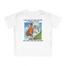 Adventure Bike Baby T-Shirt — Cute Cartoon Kids Cycling Print Printify