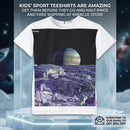 Kids Moon Landscape Sports Jersey Printify