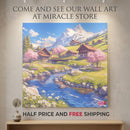 Alpine Spring Canvas Printify