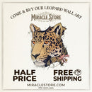 Leopard in Vines Canvas Print — Botanical Jungle Wall Art Printify