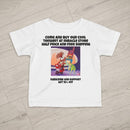 Infant Tee — Cute Cartoon Kids’ Space Adventure Print Printify