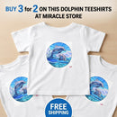 Infant Dolphin Tee — Playful Ocean Baby Shirt with Jumping Dolphins Printify