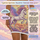 Unicorn Pegasus Pencil Skirt — Pastel Fantasy Mid‑Waist Skirt Printify