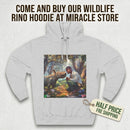 Three-Panel Fleece Hoodie Printify