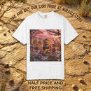 Safari Pride Lion Scene T-Shirt Printify