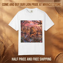 Safari Pride Lion Scene T-Shirt Printify