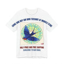 Artistic Bird T‑Shirt — Colorful Swallow & Dove Graphic Tee Miracle Store