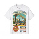 Classic Lowrider Tee — Vintage Palm Beach Sunset Car Graphic Shirt Printify