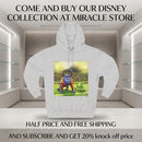 Three-Panel Fleece Hoodie Printify
