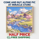Alpine Spring Canvas Printify