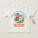 Adventure Bike Baby T-Shirt — Cute Cartoon Kids Cycling Print Printify
