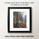 Wolf Pack Framed Poster — Woodland Nature Print for Home Decor Printify