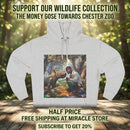 Three-Panel Fleece Hoodie Printify