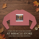 Women's Cropped Sweatshirt Printify
