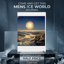 Ice World Explorer Hardback Journal Printify