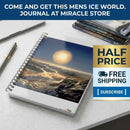 Ice World Explorer Hardback Journal Printify