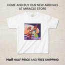 Kids Tee — Colorful Cartoon Space Duo Kids T-Shirt Printify