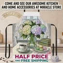 Hydrangea Tea Time Apron Printify