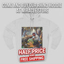 Three-Panel Fleece Hoodie Printify