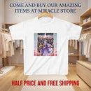 Kids Fantasy Princess Tee — Purple Castle Illustration Printify