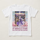 Kids Fantasy Princess Tee — Purple Castle Illustration Printify