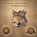Leopard in Vines Canvas Print — Botanical Jungle Wall Art Printify