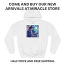 Hoodie — Dreamy Night Garden Anime Boy Illustration Printify
