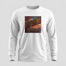 Leopard Sunset Graphic Long Sleeve Tee Printify