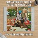 PU Leather Mouse Mat Printify